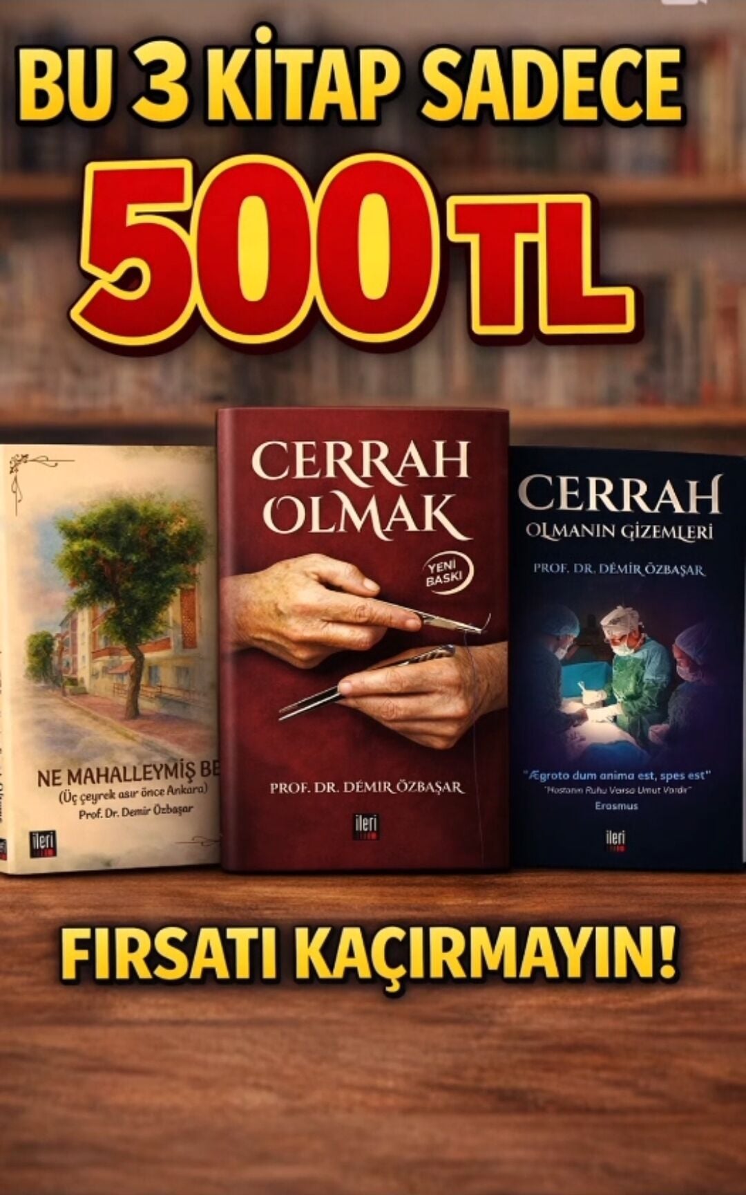 Demir Özbaşar Seti (3 kitap)