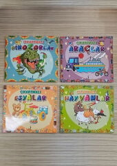 AKIL OYUNLARI ve BOYAMA Seti (20 kitap)