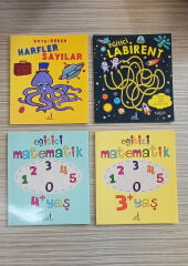 AKIL OYUNLARI ve BOYAMA Seti (20 kitap)