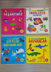 AKIL OYUNLARI ve BOYAMA Seti (20 kitap)